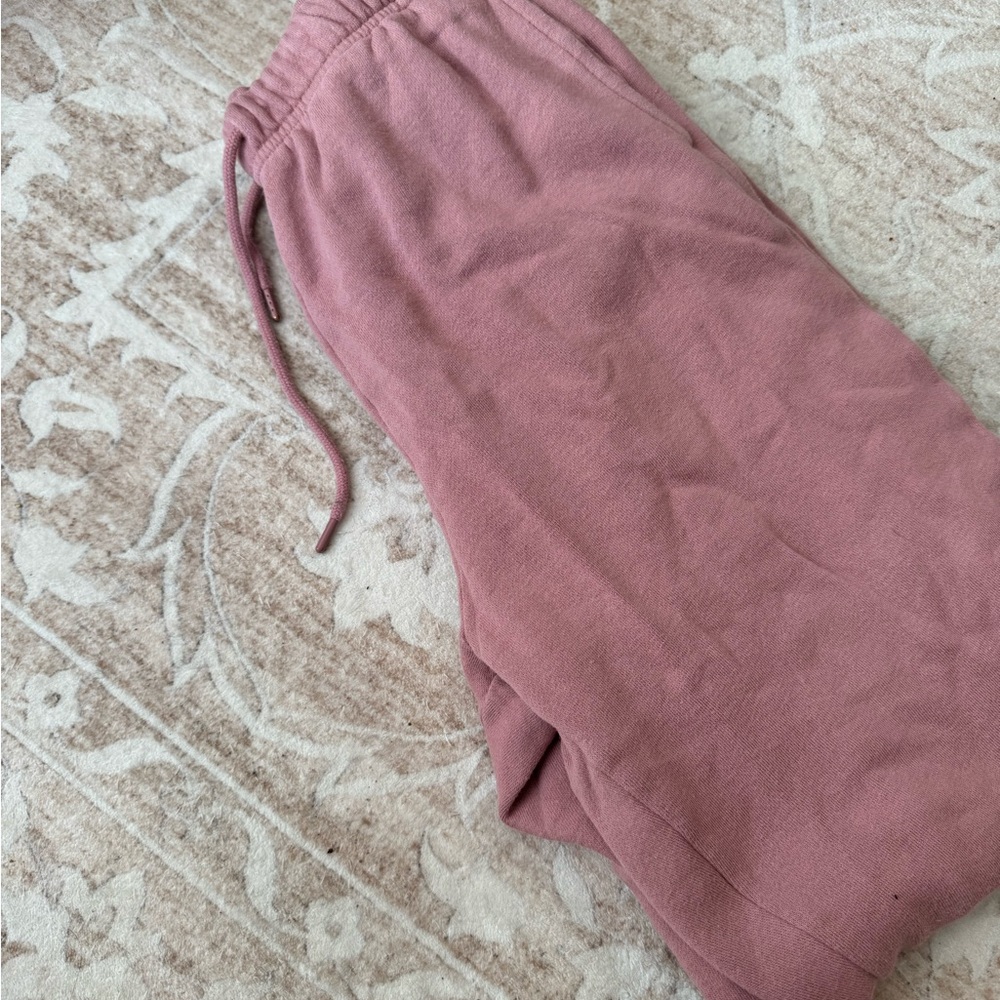 old navy pink joggers ~tall~